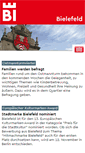Mobile Screenshot of bielefeld.de